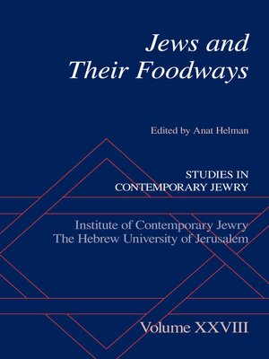 cover image of Jews and Their Foodways